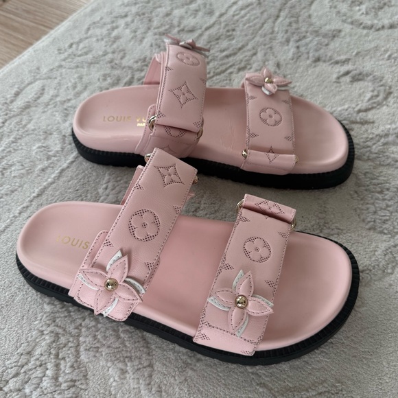 Louis Vuitton SUNSET flat comfort lightpink - Picture 5 of 7